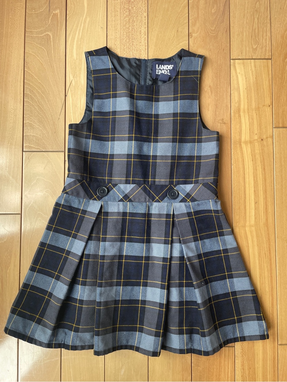 Lands' End Classic Navy uniform dress